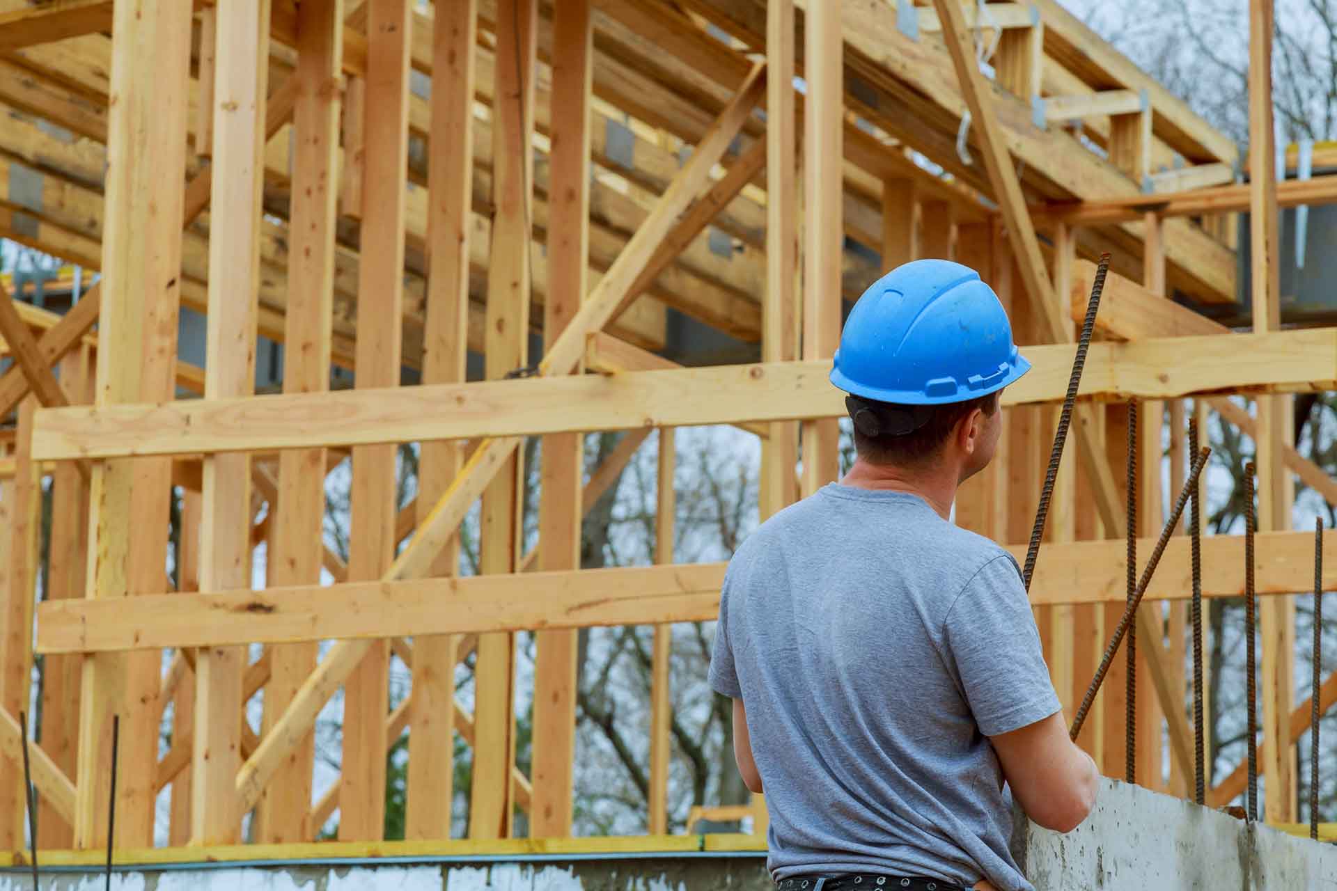 Home framing and construction work